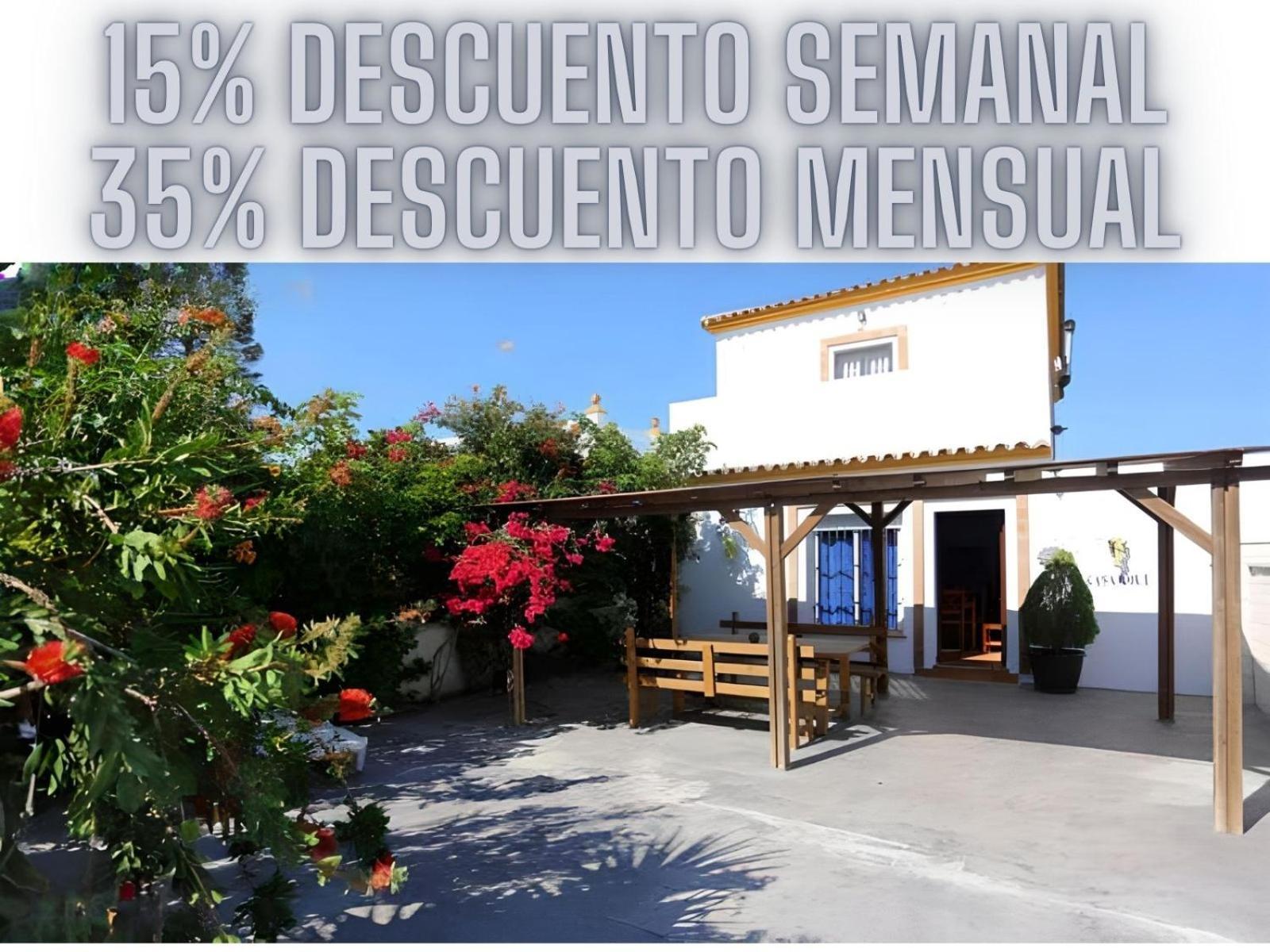 Casa Familiar 150 Metros De La Playa El Palmar Villa El Palmar  Exterior foto